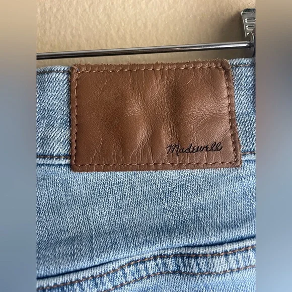 Madewell Women Blue High Rise Skinny Jeans Size 26 - Picture 4 of 10